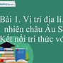 Đồng Bằng Ở Châu Âu